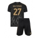 Juventus Nick Woltemade #27 Replike Rezervni Dres za djecu 2026-27 Kratak Rukav (+ Kratke hlače)